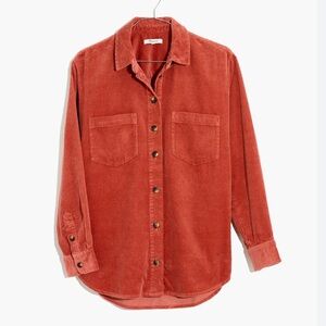 ☀️ MADEWELL Corduroy Sunday Shirt with Pockets